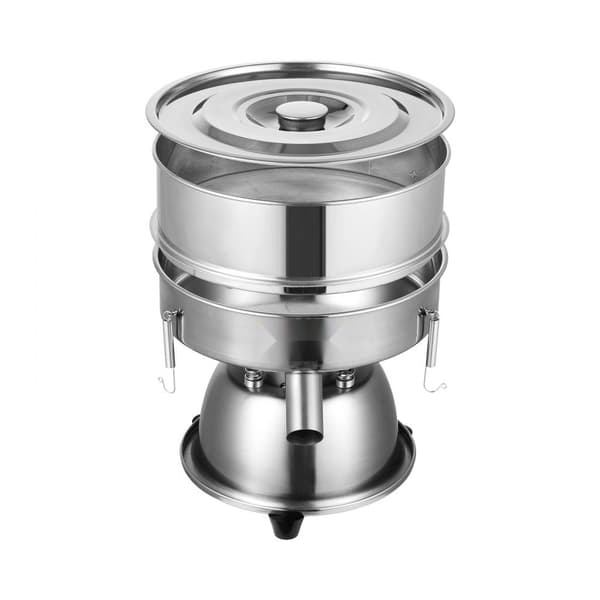 Elektrisk vibrerande siktmaskin, automatisk sifter shaker, 30+50 mesh, hållbar design, snabb filtrering, industrikvalitet, optimera arbetsflödet