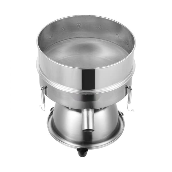 Elektrisk vibrerande siktmaskin, automatisk sifter shaker, 30+50 mesh, hållbar design, snabb filtrering, industrikvalitet, optimera arbetsflödet
