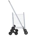 Miniatyrbillede 9 af 11: Foldbar Trappeklatrevogn til Indkøb, 45L, med Trappeklatrehjul, Letvægt, Ideel til Supermarked og Dagligvarer.