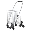 Miniatyrbillede 10 af 11: Foldbar Trappeklatrevogn til Indkøb, 45L, med Trappeklatrehjul, Letvægt, Ideel til Supermarked og Dagligvarer.