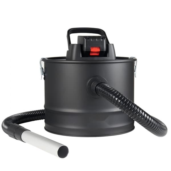 Ask Støvsuger 15L, 10 KPa, ideel til pejse, pilleovne, grill og BBQ, effektiv rengøring og kraftfuld sug.