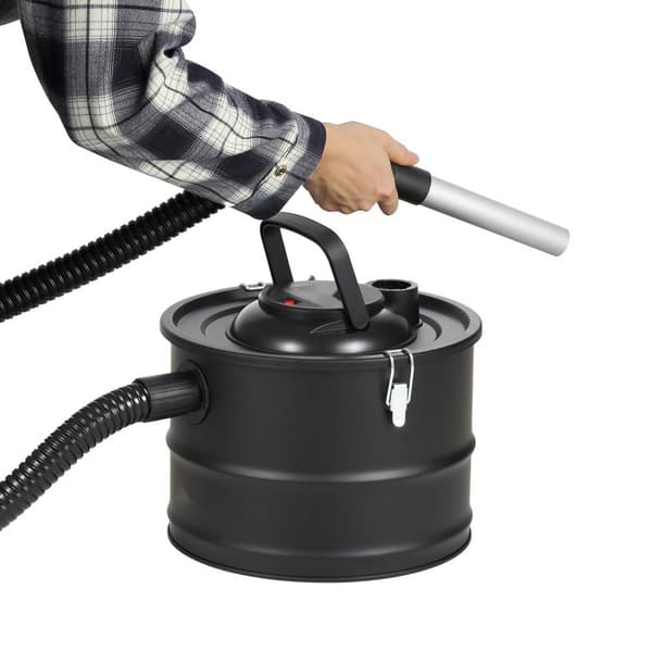 Ask Støvsuger 15L 1200W til Pejse, Pilleovne, Grill og BBQ - Effektiv Rengøring og Fleksibel Anvendelse