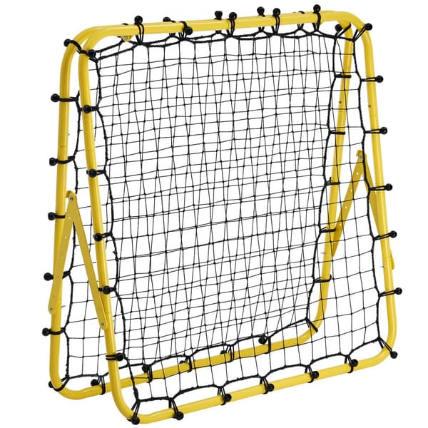 Jalkapallon Takapotkuverkko 40 x 35 x 37, Kannettava Harjoituslahja, Helppo Kokoaminen ja Säilytys