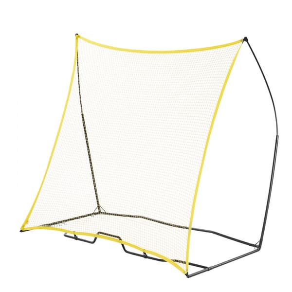 Bärbar Fotboll Rebounder 7x7FT, Tränarnät med Väska, Effektiv Fotbollsträning för Hemma eller På Resan