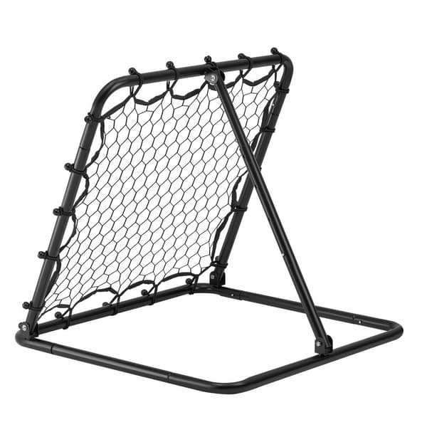 Fotbollsrebounder-nät 34x34, Kick-back, Bärbar träning, Effektiv träning, Perfekt present för fotbollsspelare, Lätt att transportera