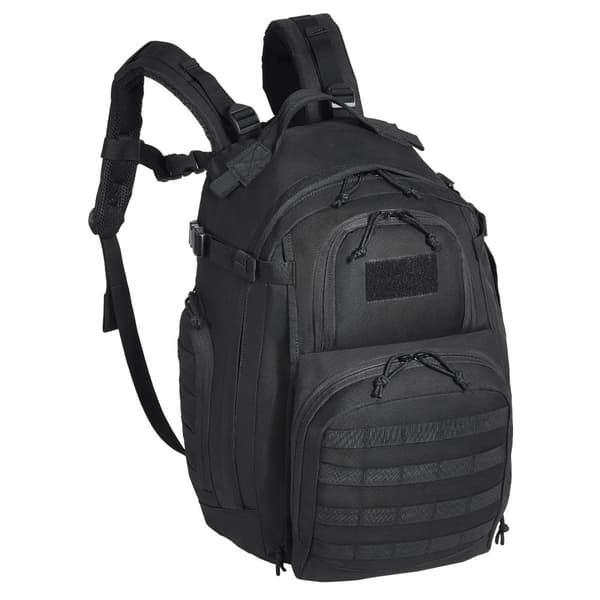 Taktisk Ryggsäck 40L, Militär Ryggsäck med Molle System, Hållbar och Praktisk för Utomhusaktiviteter, Svart Skumkudde