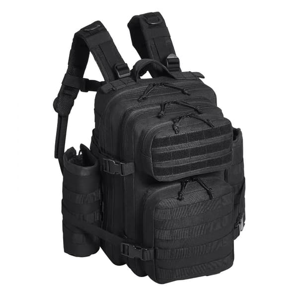 Taktisk Rygsæk 25L, Militær Rygsæk med Molle-system, 3 rum, slidstærk, ideel til udendørs eventyr og rejser.