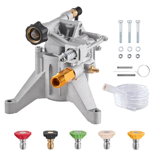 Högtryckstvätt 3300 PSI 3.0GPM med 5 munstycken, hållbar design, perfekt för hemmabruk och industriell rengöring