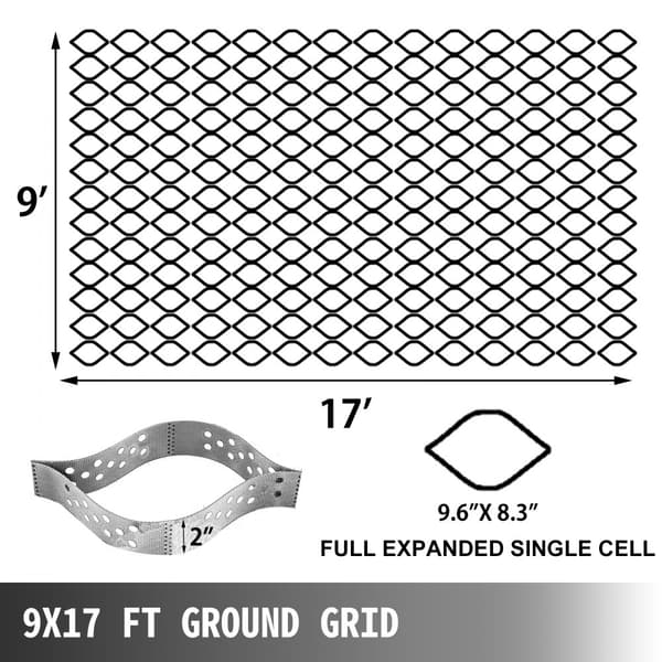 Geogrid, Gazonrooster, Grindrooster, Vloerrooster, Honingraatrooster, Paneler för golv och tak