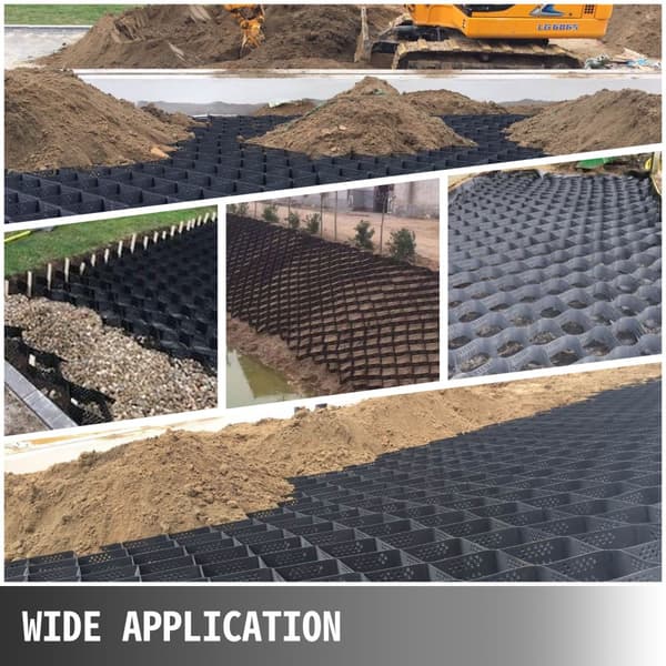 Geogrid, Gazonrooster, Grindrooster, Vloerrooster, Honingraatrooster, Paneler för golv och tak