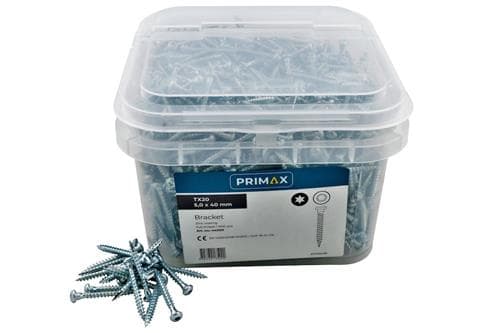 PRIMAX Asennusruuvi FZB 5x40 (1500)