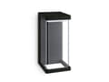 Pikkukuva 1 / 3: Philips Kyrie Wall Light 12W, Outdoor wall lighting, Black, Aluminium, IP44, Facade, Garden, Patio, I