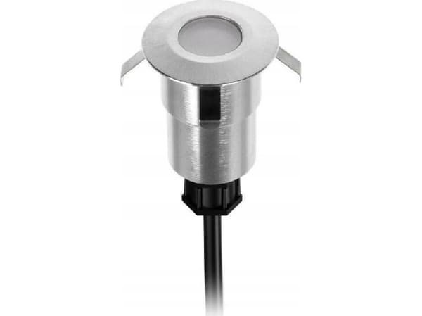 Philips Spore-bakkespotlys/spyd, 1 W, Utendørs bakkebelysning, Sølv, Aluminium, IP67, Hage, III