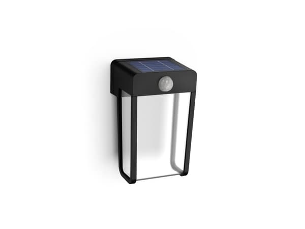 Philips 8720169265509, Vegglys, Sort, Plast, IP44, Fasade, Hage, Terrasse, III Sort