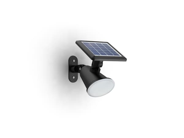 Philips 8720169265523, Väggbelysning för utomhusbruk, Svart, Plast, IP44, Fasad, Trädgård, Terass, III Svart