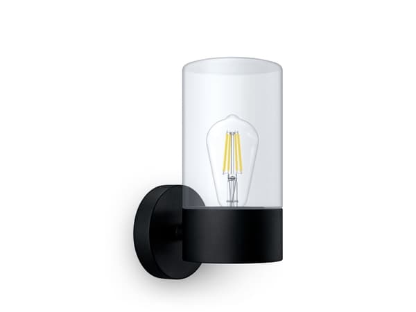 Philips 8720169266537, Ulkoseinävalaistus, Musta, Alumiini, IP44, Julkisivu, Puutarha, Terassi, I musta