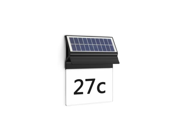 Philips 8720169265462, Vegglys, Sort, Plast, IP44, Fasade, Hage, Terrasse, III Sort