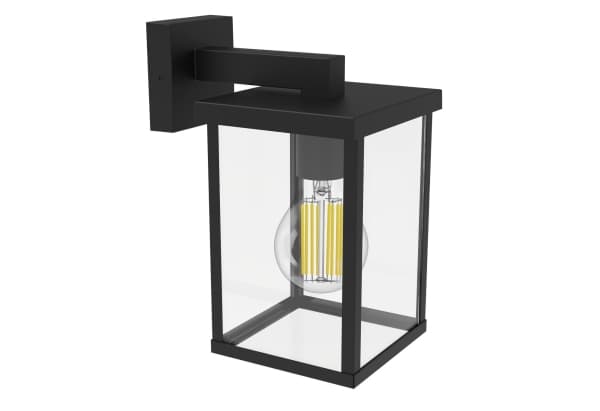 Kinkiet Signify Philips Outdoor Bellini Wall kulmikas 25W ilman LM musta