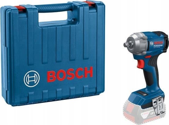 Smūginis veržliasukis Bosch GDS 18V-350 Professional; 18 V; 2x4,0 Ah akum. + L-Case