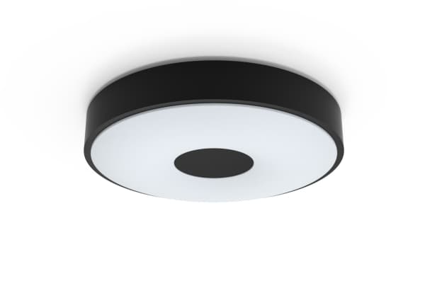 Philips Taklampe 24 W, LED, IP20, Sort Sort