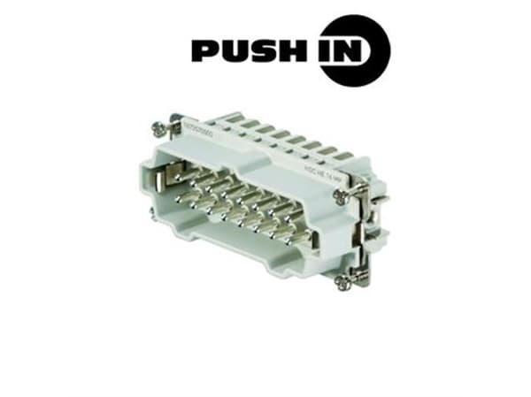 HDC-HE-16-MP 16p urospuolinen moniliitinliitinlevy