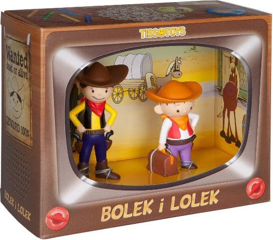 Tissotoys TISSOTOYS Figurset Bolek och cowboyen Lolek - 21005-06