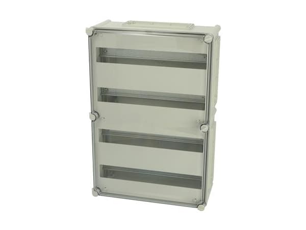 MC EKUM 560x380x180 mm T-3FSH täydellinen DIN-kiskokotelo 4x19 moduulin lisäyksellä