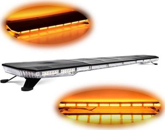 AMiO LED varselstråle 51 funksjoner 137cm R65 R10 homologering 12-24V AMIO-03345