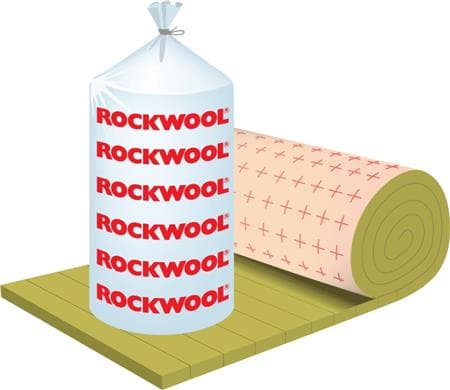 ROCKWOOL PROLIT lamelmåtte 50x1000x5000mm arm alu folie