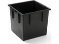 Miniatyrbilde 3 av 3: Hagekrukke med innsats Urbi Square Low Beton Effect 29,5 x 29,5 x 29 cm antrasitt PROSPERPLAST