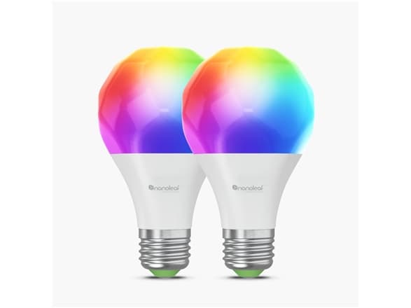 Nanoleaf Essentials Smart A60 Bulb Matter WiFi 900Lm 2700-6500K, 2pcs pack | E27 | 9 W | RGBCW