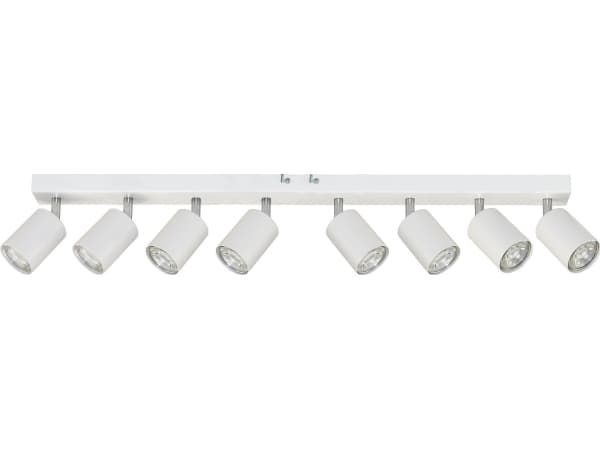 Hengelampe Orno DOA vegg- og taklampe, effekt maks. 8x50W, GU10, IP20, hvit