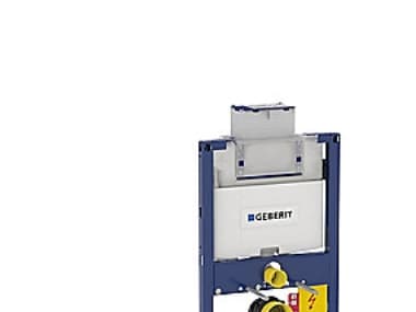 Geberit Duofix Omega topp-/frontmanövrerad dold cistern - höjd 82 cm