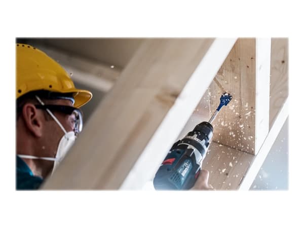 Bosch Expert - Bor - for tre, kartong, bløtt tre, sponplater - spadedel - 16 mm - heksagonal - lengde: 152 mm