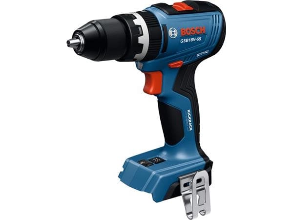 BOSCH SLAGBOREMASKINE GSB 18V-65 SOLO - SOLO
