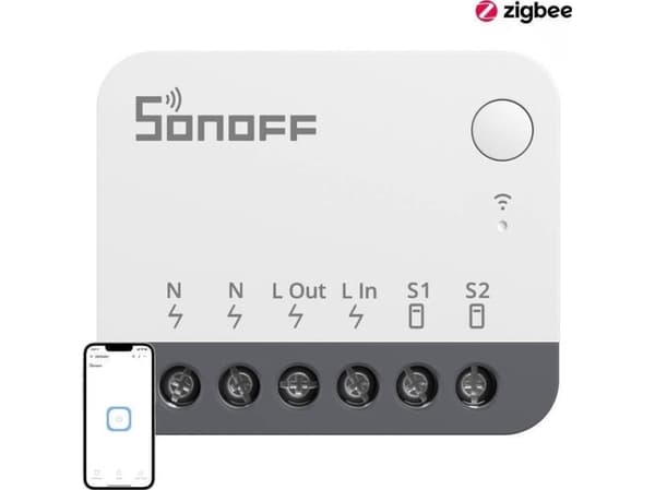 SONOFF ZigBee smart strömbrytare ZBMINIR2