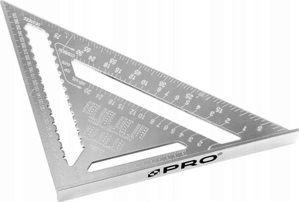 PRO ALUMINIUM SNEKERVINKEL MED BASE 300 MM