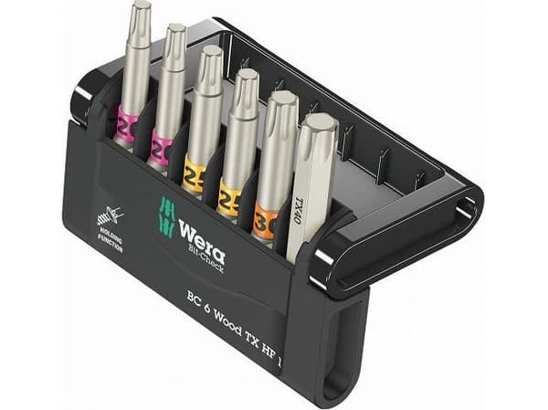 Wera 05073639001, 4 stykker, Torx Plus, TX20, TX25, TX30, TX40, 92 g, Tsjekkisk Republikk