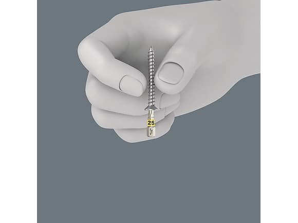 Wera 05057437001, 29 styck, Phillips, Pozidriv, Torx Plus, 1/4", PH 2, PH 3, PZ 1, PZ 2, PZ 3, TX10, TX15, TX20, TX25, TX30, TX40