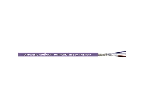 LAPP 2170345/100 Busskabel UNITRONIC® BUS 1 x 2 x 0,25 mm² + 2 x 0,5 mm² Violett 100 m