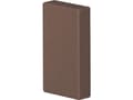 Miniatyrbild 3 av 3: Hager LFF2003568014 Ändlock (B x H) 33 mm x 20 mm Brun 1 st