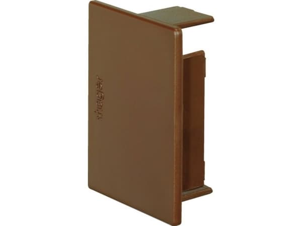 Hager LF4006068014 Päätykappale (S x K) 57 mm x 40 mm Ruskea 1 kpl