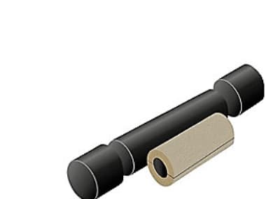 Ecoline krympemuffe 90 mm - 90 mm Dobbelttætnet krympemuffe med isoleringskål