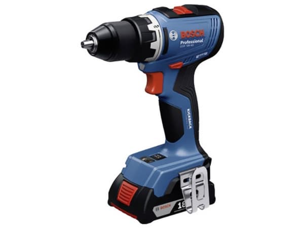 Bosch bor-/skrutrekker GSR 18V-65 2xPC4.0Ah L-Boxx 82stk. ACC (06019N3207)