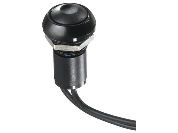 APEM IPR3FAD3 IP Series 28 V/DC 5 A 1 x På/(Av)-knapp (Ø x H) 12 mm x 20 mm IP69K 1 st