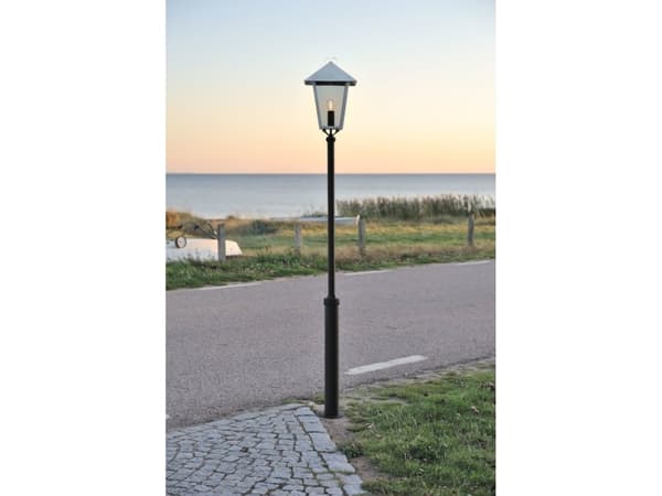 Konstsmide 437-750, Svart, Gjuten aluminium, IP23, E27, 1 lampor, AC