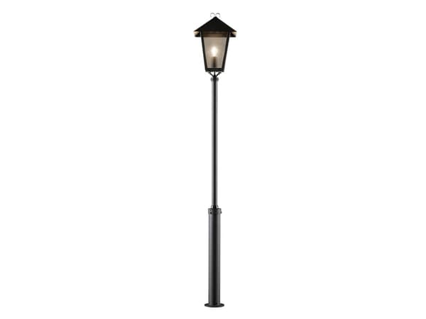 Konstsmide 437-750, Svart, Gjuten aluminium, IP23, E27, 1 lampor, AC