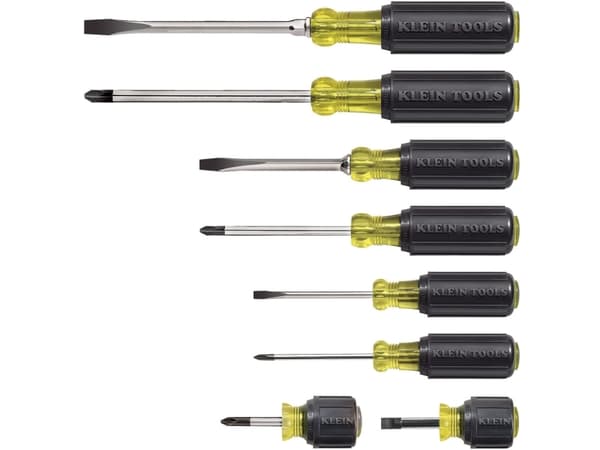 KLEIN TOOLS 85078 Skrutrekker, 8-delt sett (85078)