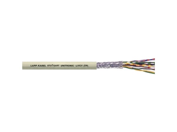 LAPP 35811/100 Datakabel UNITRONIC LIYCY (TP) 3 x 2 x 0.5 mm² Grå 100 m