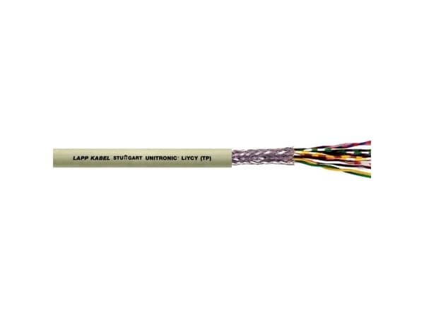 LAPP 35811/100 Datakabel UNITRONIC LIYCY (TP) 3 x 2 x 0.5 mm² Grå 100 m